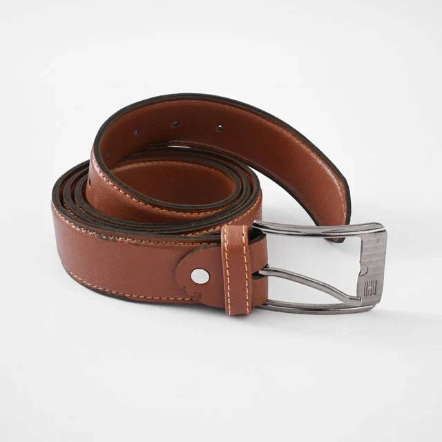 Men's Textured PU Leather Belt